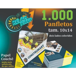 Panfletos 10x15 personalizado