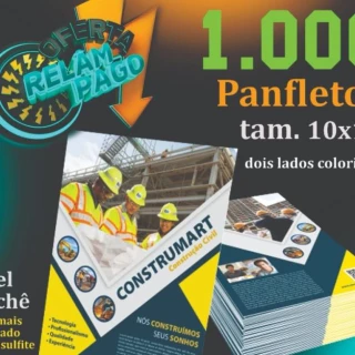 Panfletos 10x15 personalizado
